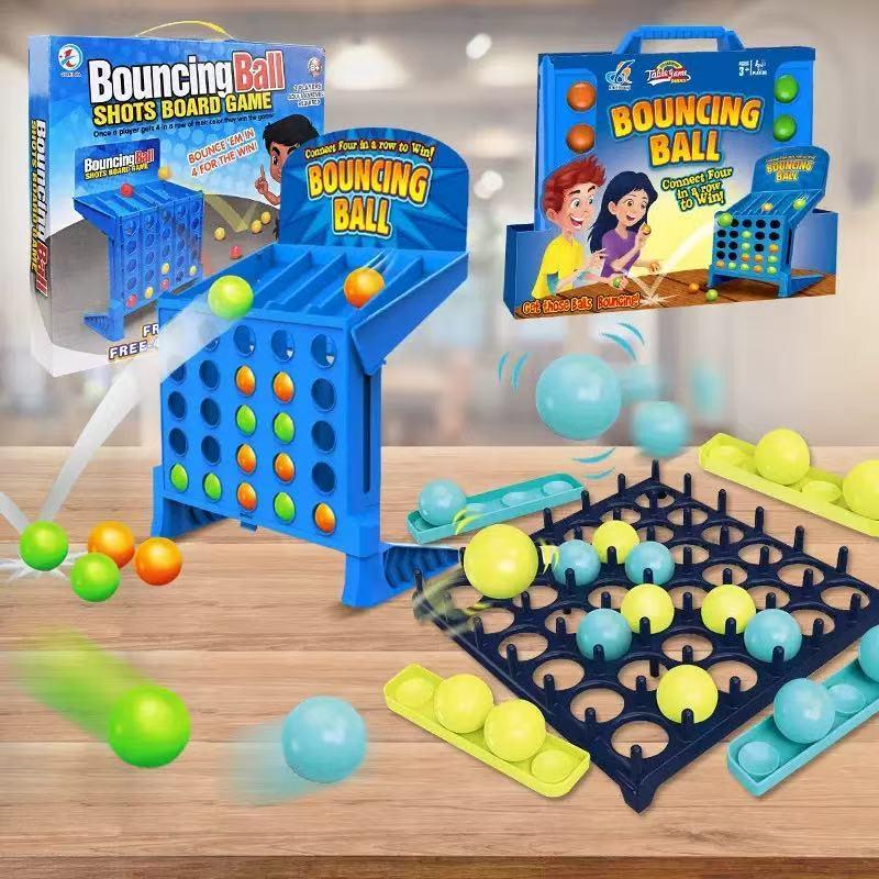 バウンシングリンクショットボードゲーム、コネクト4ショットバ - Cocktail Shaker Set のレビューと価格