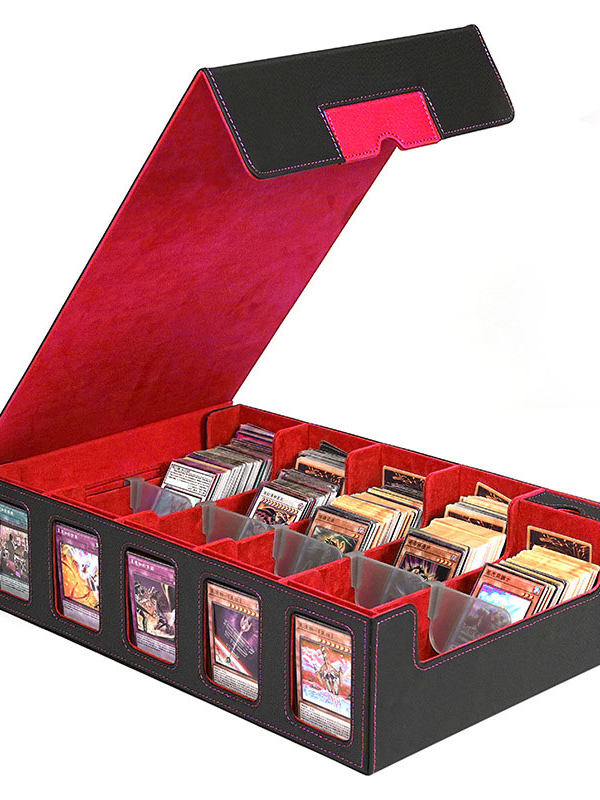 多層構造PUレザー製TCGカード収納ボックス、窓付き大容量オ - Cocktail Shaker Set のレビューと価格