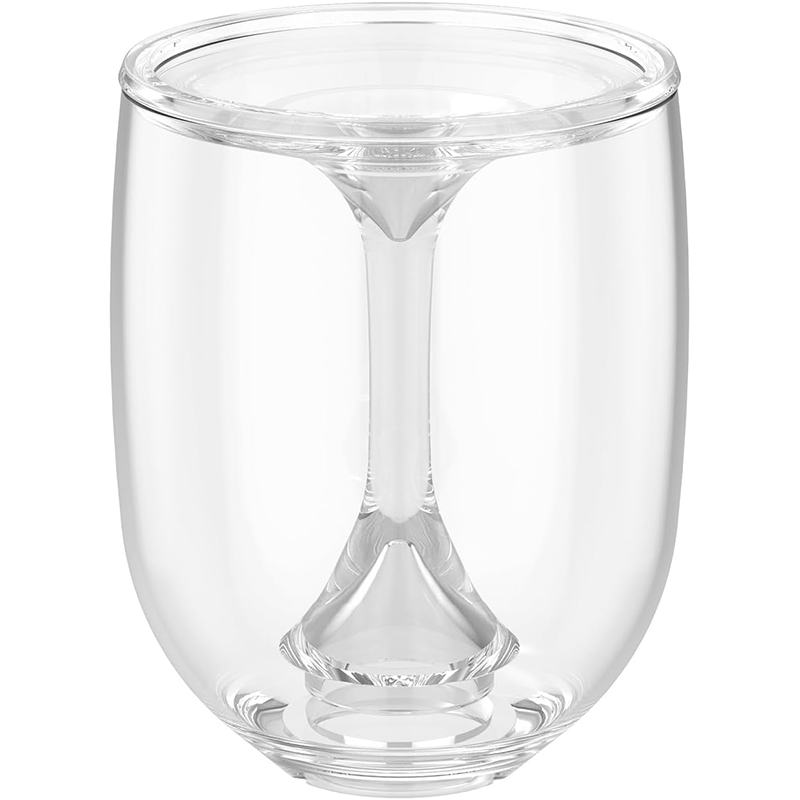 折りたたみワイングラス透明食品グレードプラスチックワイングラ - Wine & Beer Guayaquil のレビューと価格