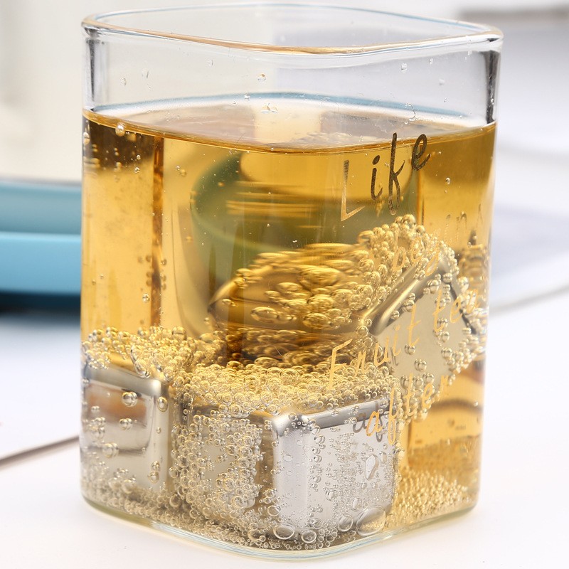 ステンレスウイスキー氷石、アイスキューブ、金属ウイスキー石、 - Whisky Beer And Wine のレビューと価格