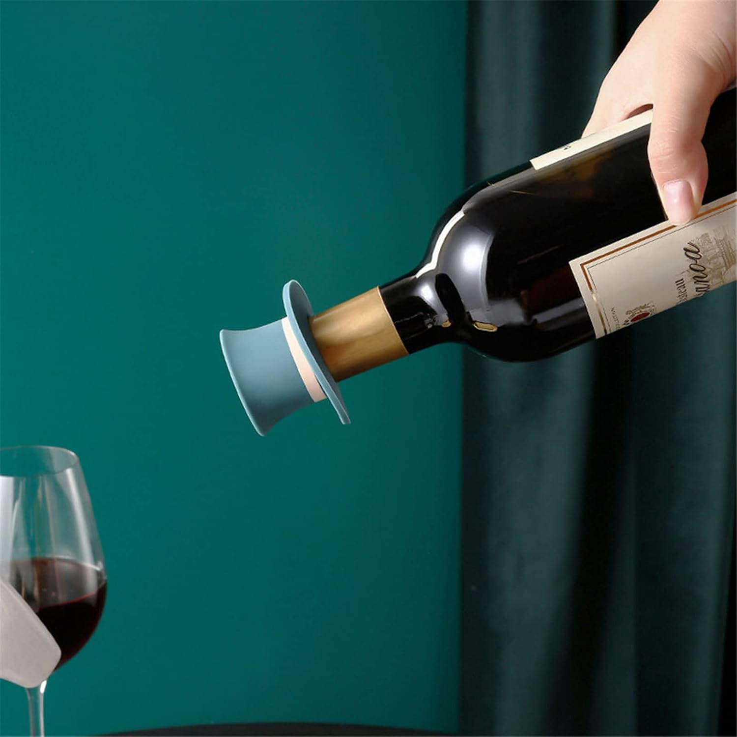 ハロウィンマジックハットシリコンボトルストッパー再利用可能な - Wine Beer Hat のレビューと価格